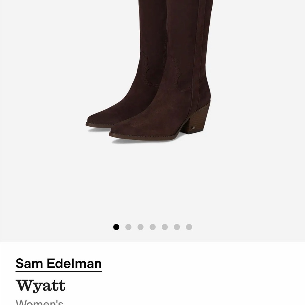 Sam Edelman Wyatt Women's Brown Boots NWT